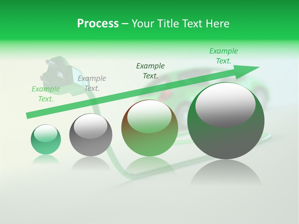 Charge Renewable Illustration PowerPoint Template