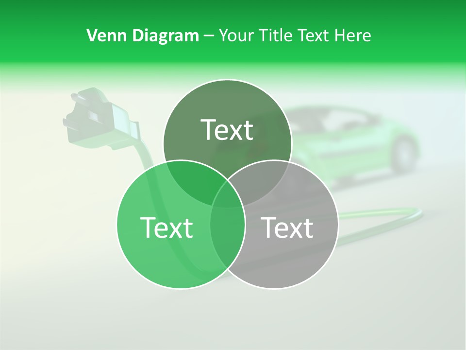 Charge Renewable Illustration PowerPoint Template