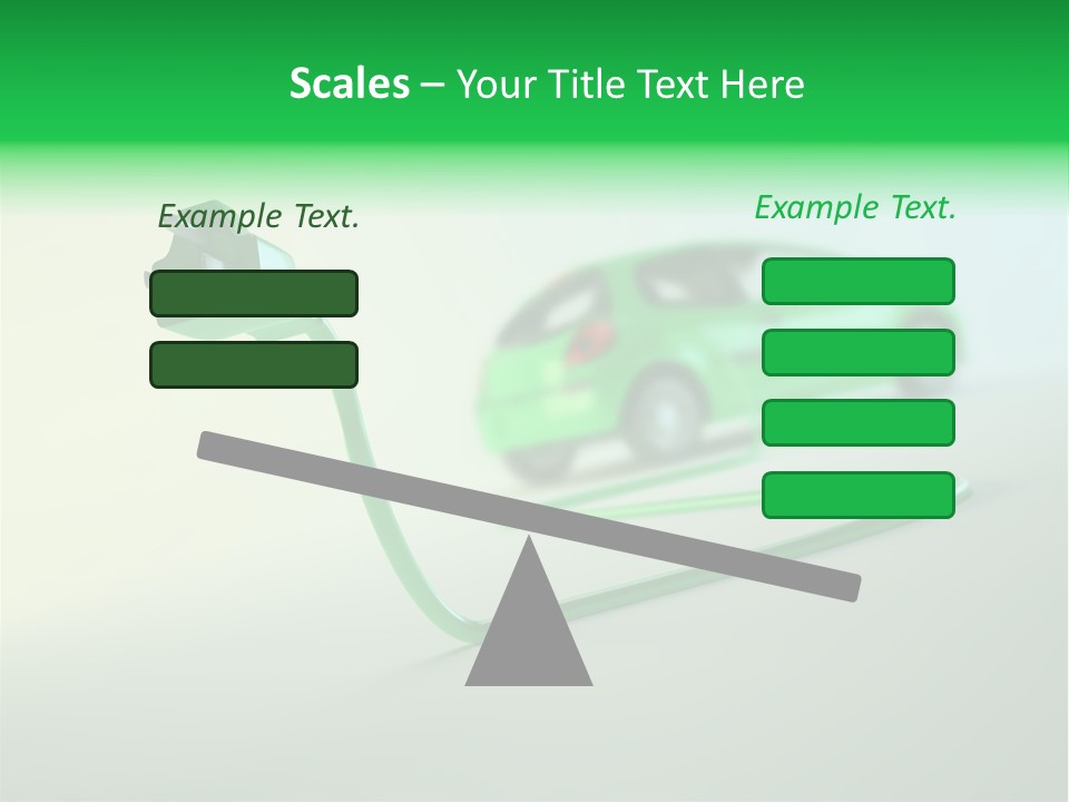 Charge Renewable Illustration PowerPoint Template