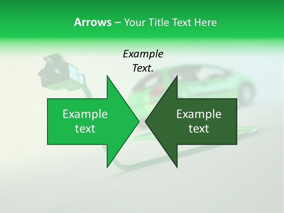 Charge Renewable Illustration PowerPoint Template