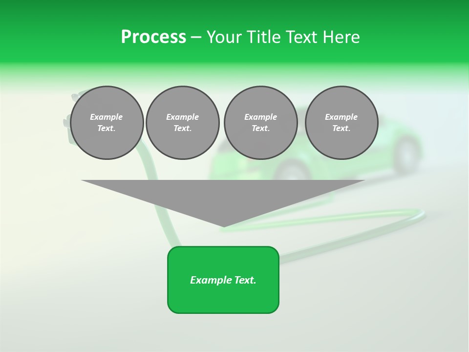 Charge Renewable Illustration PowerPoint Template