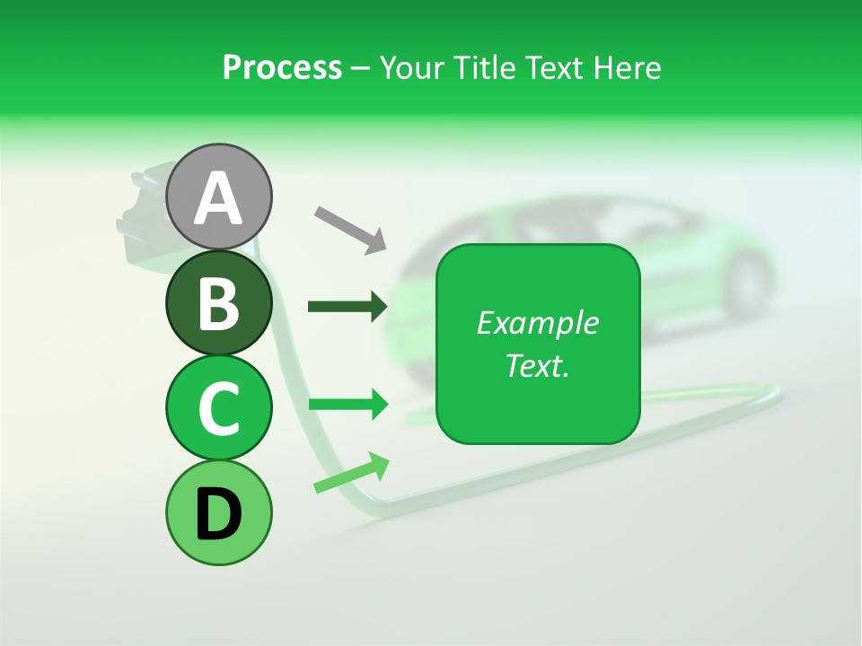 Charge Renewable Illustration PowerPoint Template