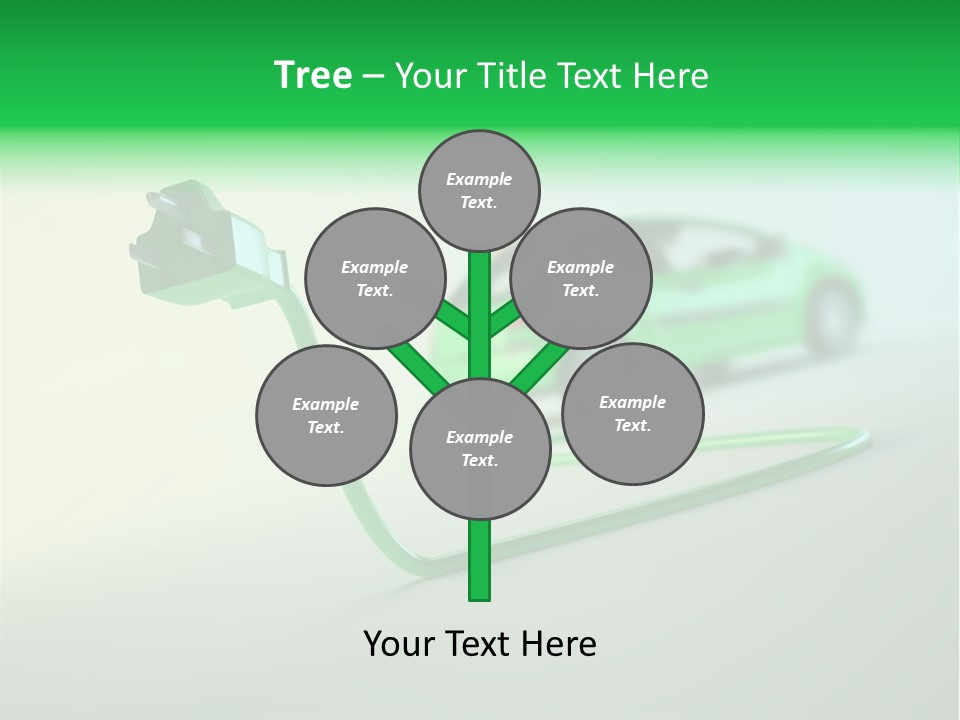 Charge Renewable Illustration PowerPoint Template
