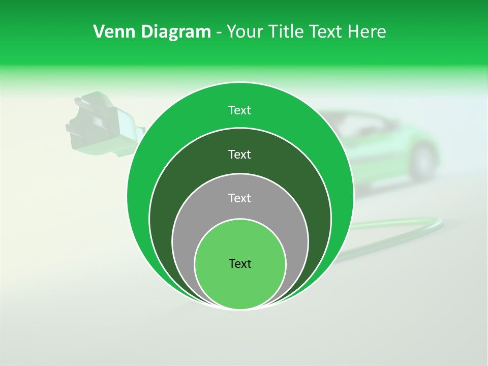 Charge Renewable Illustration PowerPoint Template