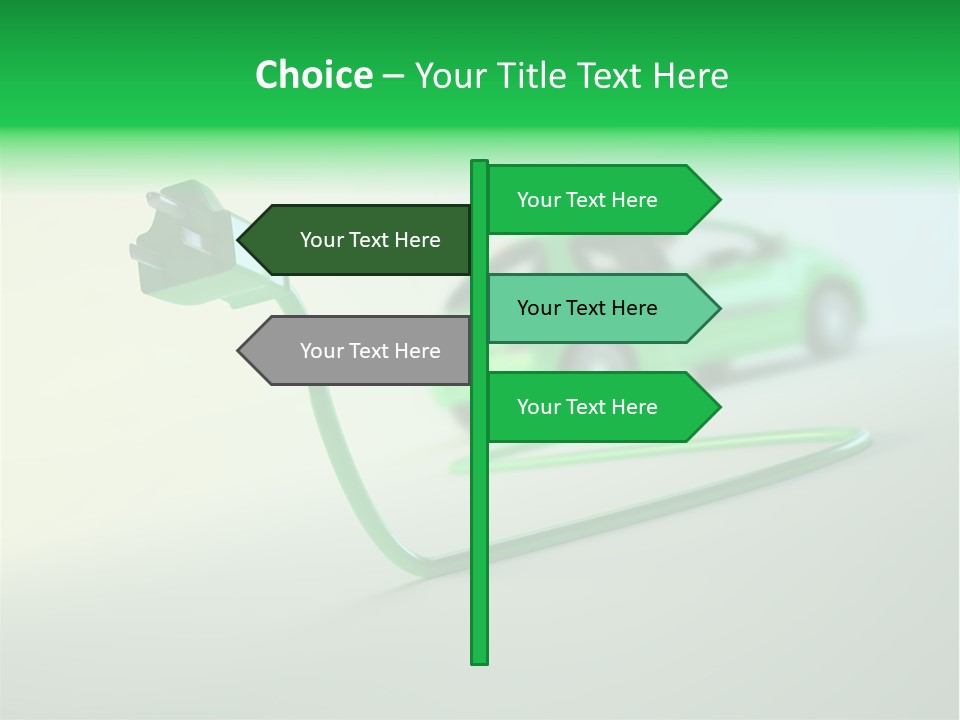 Charge Renewable Illustration PowerPoint Template