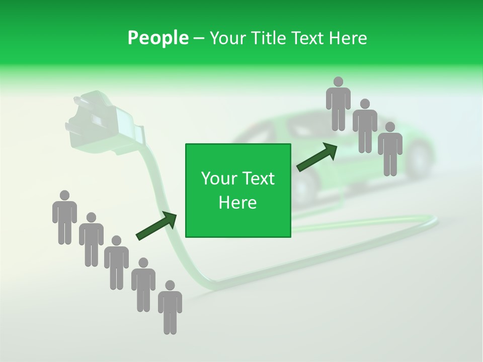 Charge Renewable Illustration PowerPoint Template