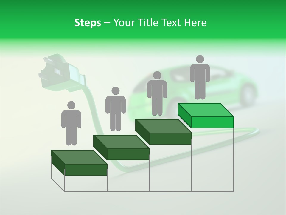 Charge Renewable Illustration PowerPoint Template