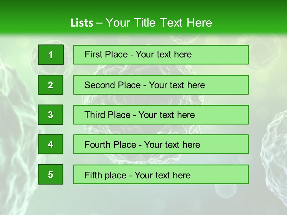 Virus Render Medical PowerPoint Template