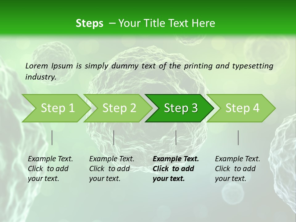 Virus Render Medical PowerPoint Template