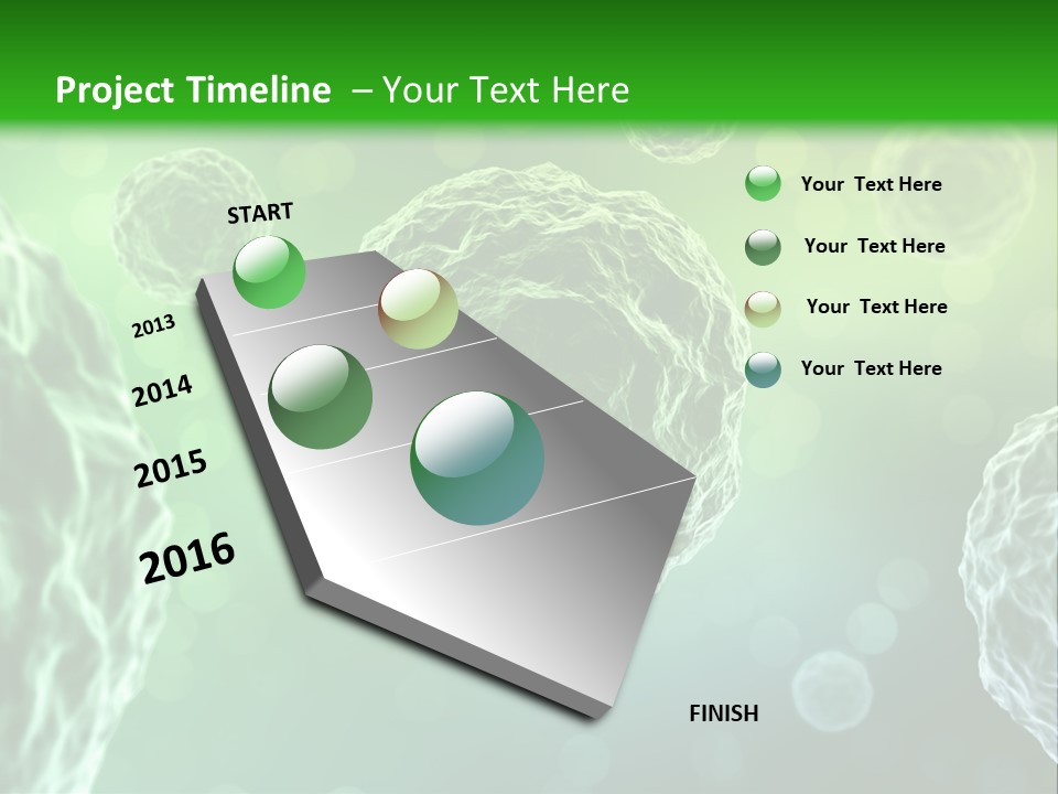 Virus Render Medical PowerPoint Template