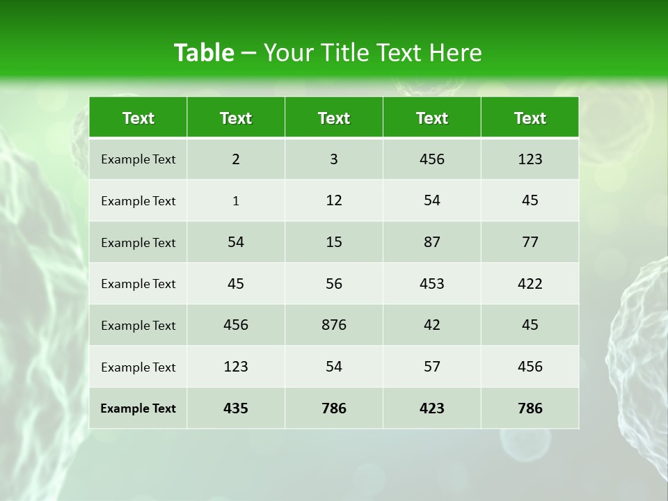 Virus Render Medical PowerPoint Template