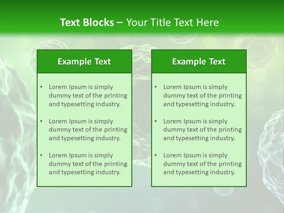 Virus Render Medical PowerPoint Template