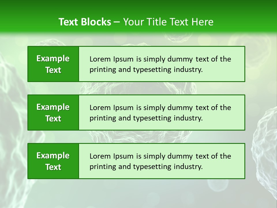 Virus Render Medical PowerPoint Template