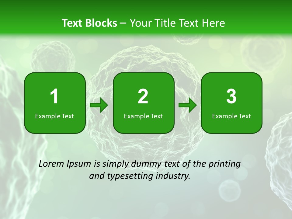 Virus Render Medical PowerPoint Template