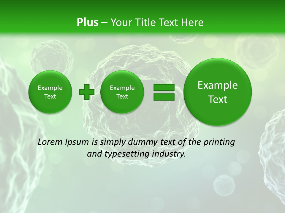 Virus Render Medical PowerPoint Template