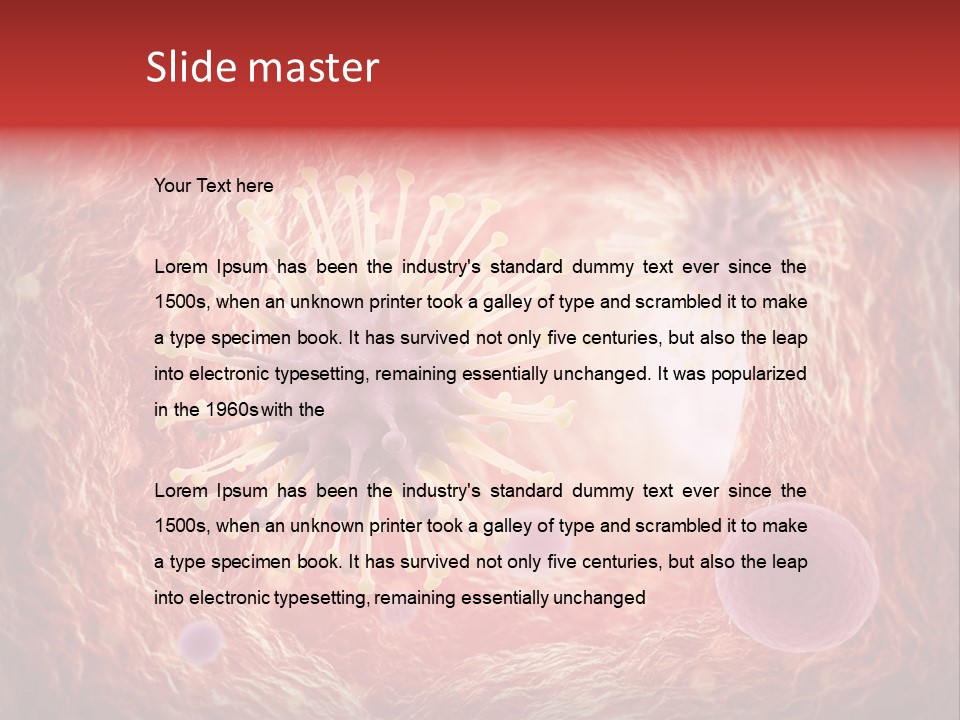 Illness Medicine Scientific PowerPoint Template