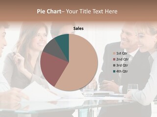 Group Colleague Look PowerPoint Template