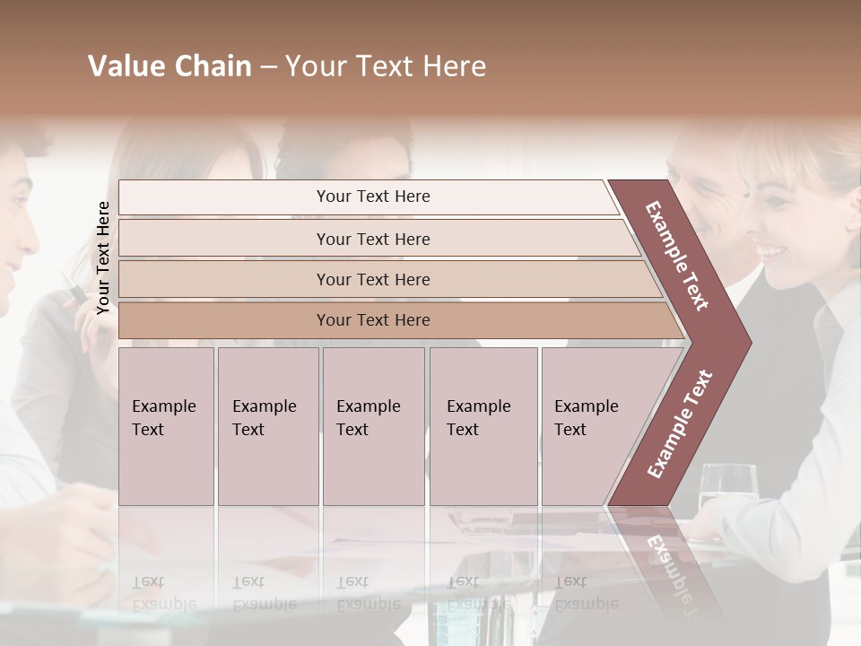 Group Colleague Look PowerPoint Template