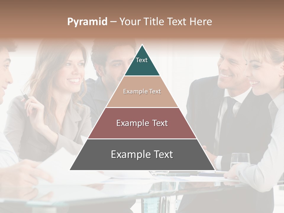 Group Colleague Look PowerPoint Template