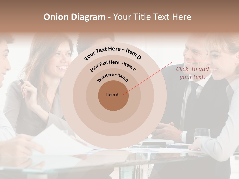 Group Colleague Look PowerPoint Template