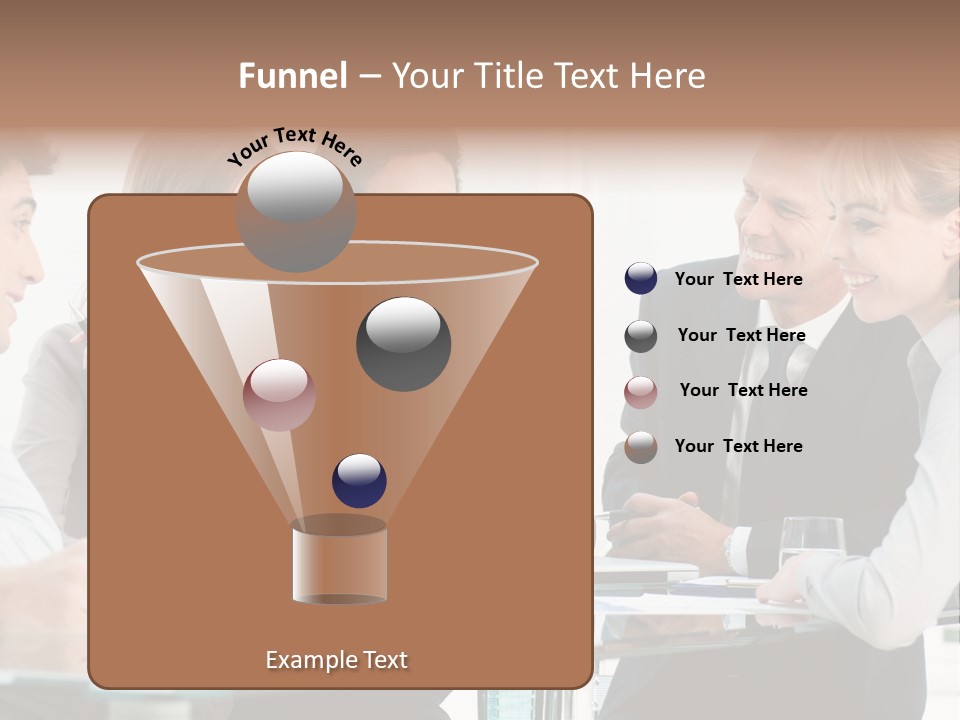 Group Colleague Look PowerPoint Template