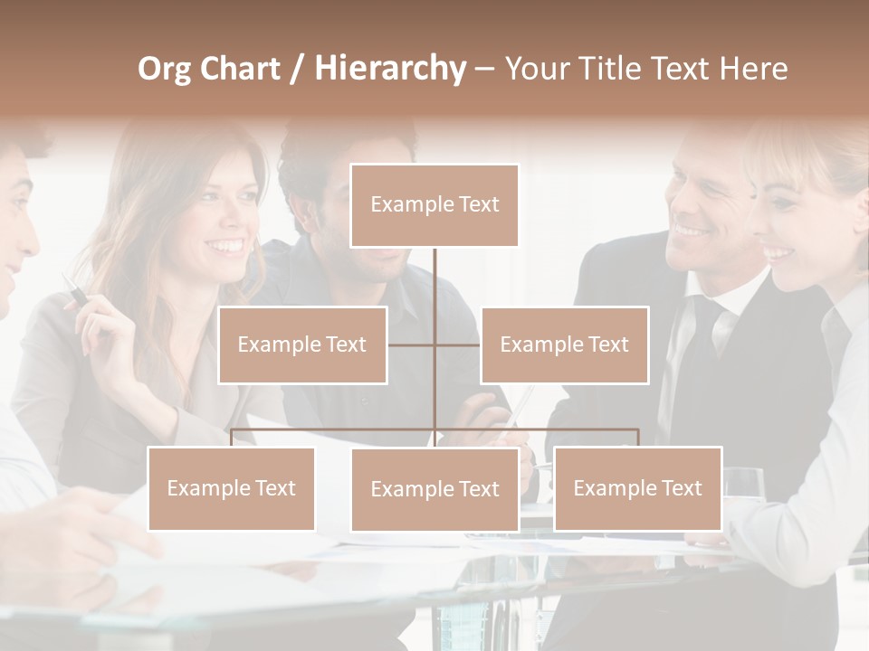 Group Colleague Look PowerPoint Template