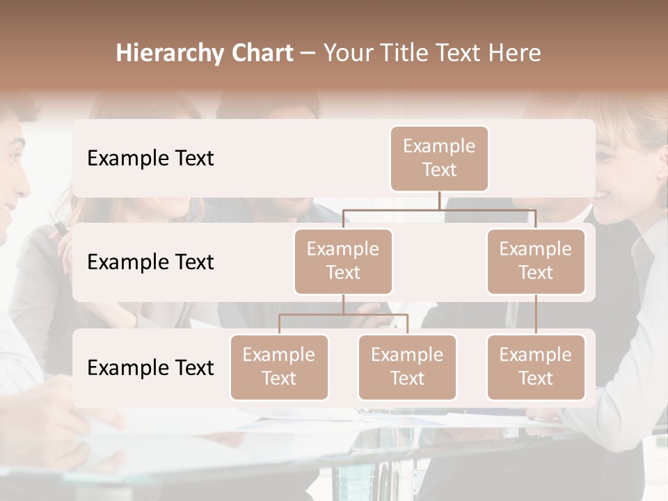 Group Colleague Look PowerPoint Template