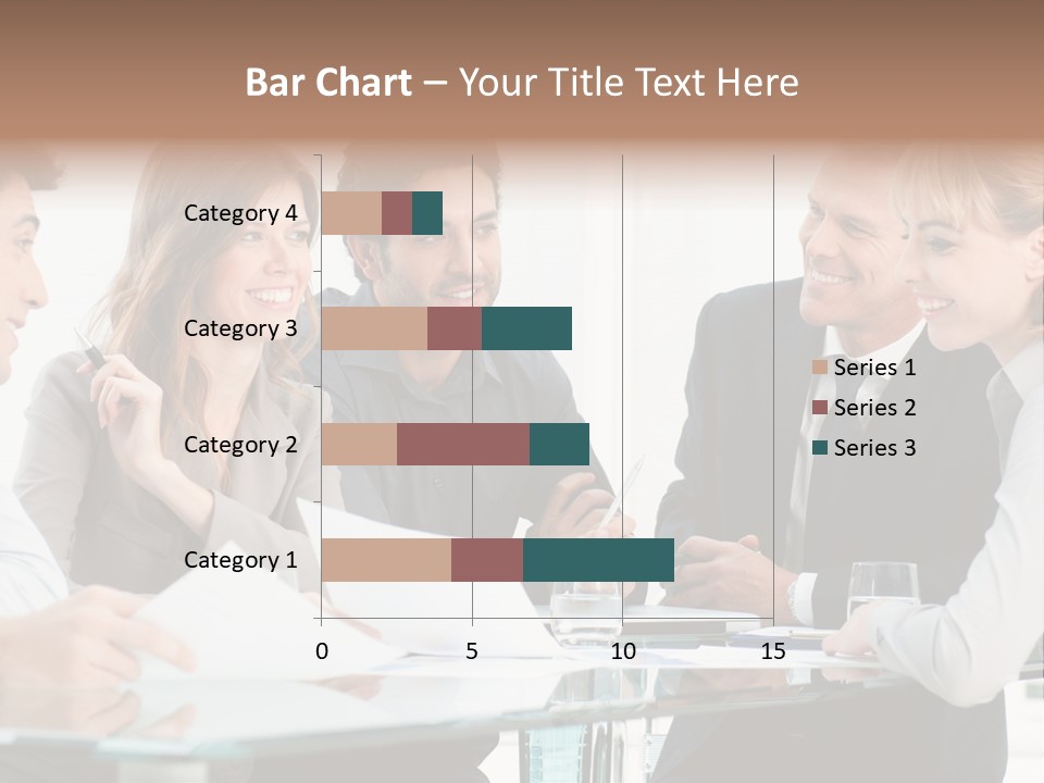 Group Colleague Look PowerPoint Template