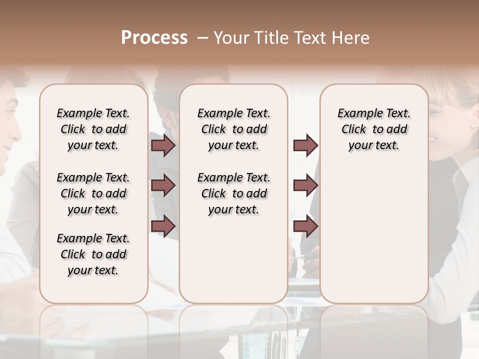 Group Colleague Look PowerPoint Template