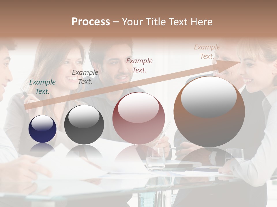Group Colleague Look PowerPoint Template