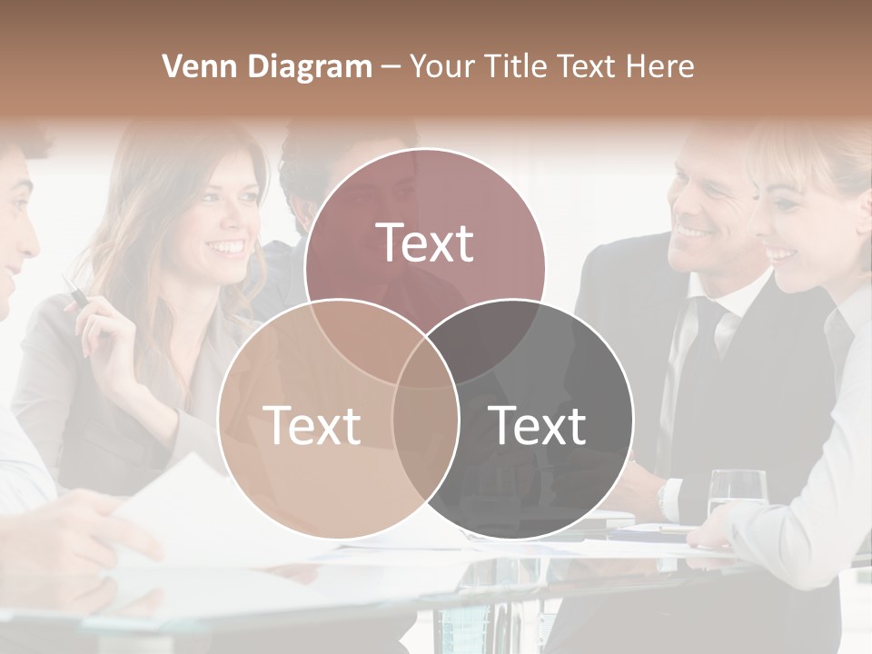 Group Colleague Look PowerPoint Template