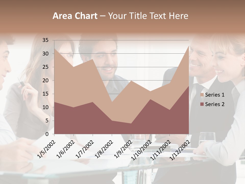 Group Colleague Look PowerPoint Template