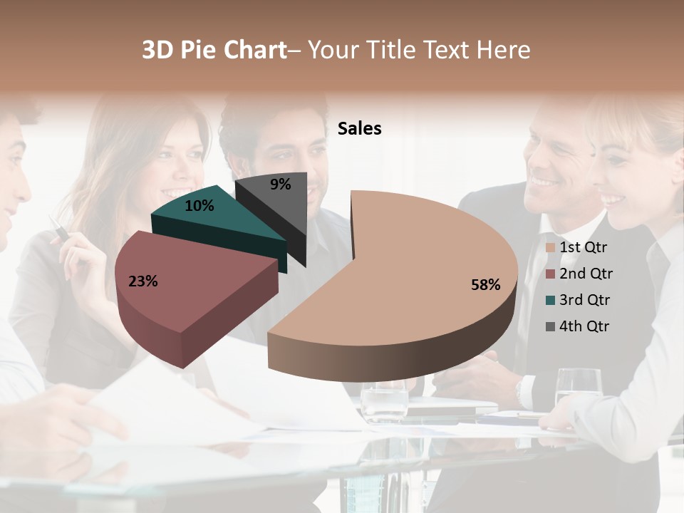 Group Colleague Look PowerPoint Template