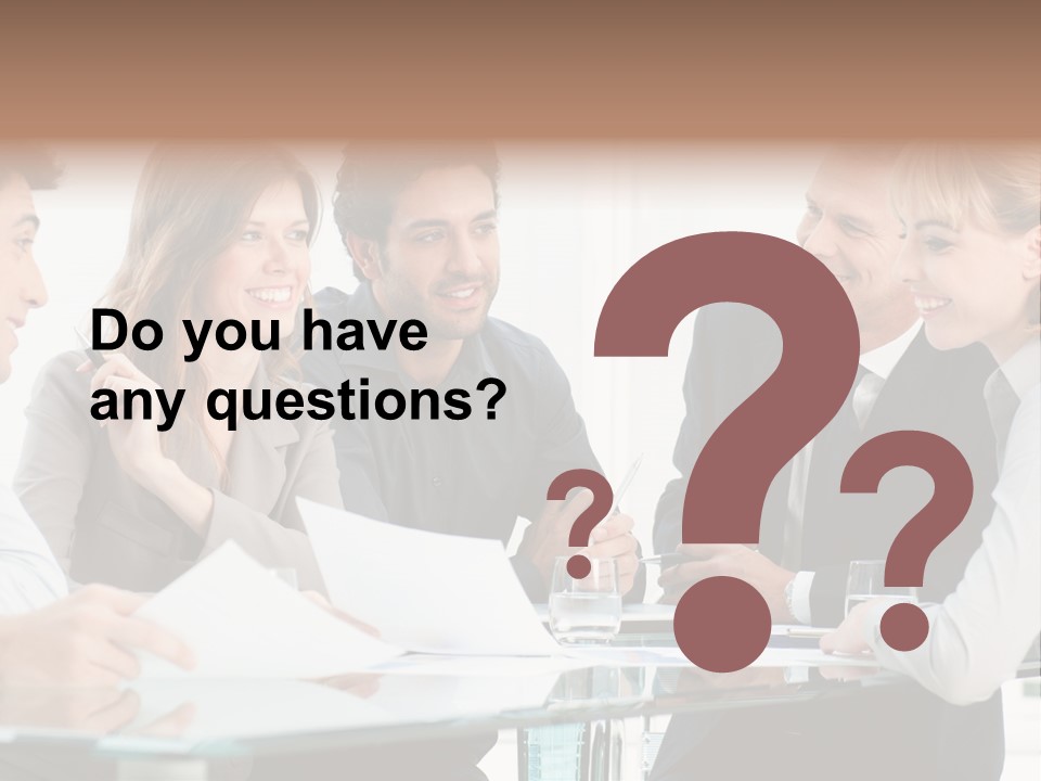 Group Colleague Look PowerPoint Template