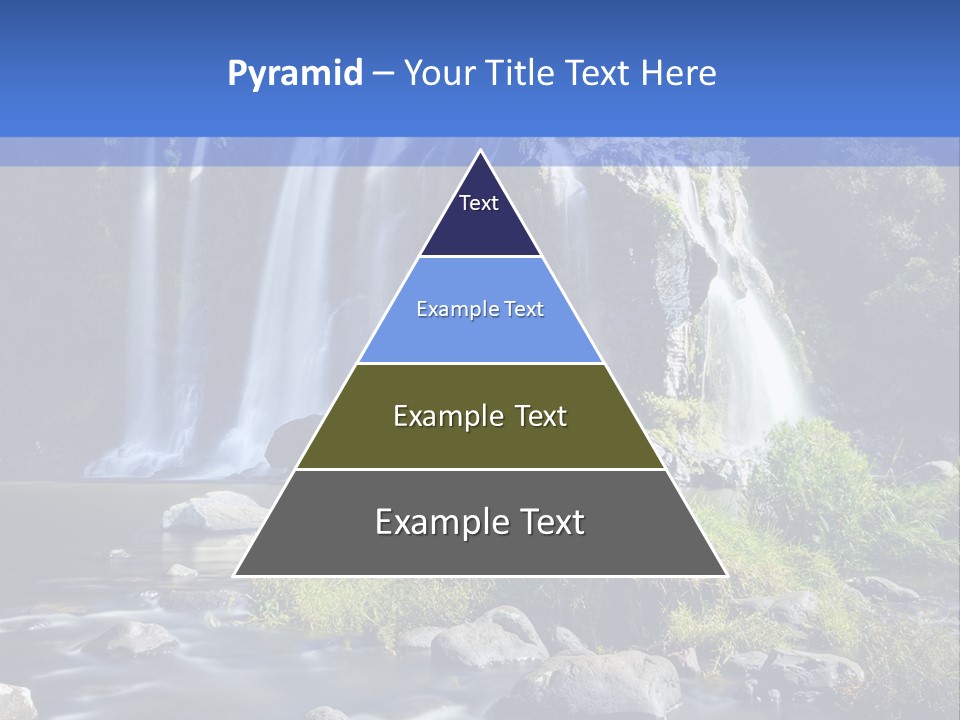 Element Vitality Blue PowerPoint Template