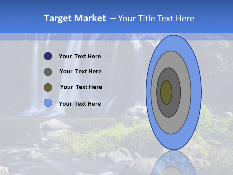 Element Vitality Blue PowerPoint Template