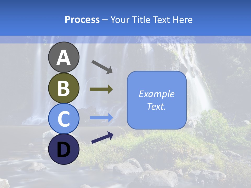 Element Vitality Blue PowerPoint Template
