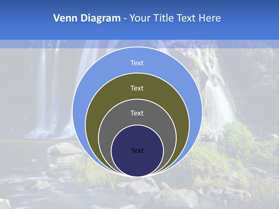 Element Vitality Blue PowerPoint Template
