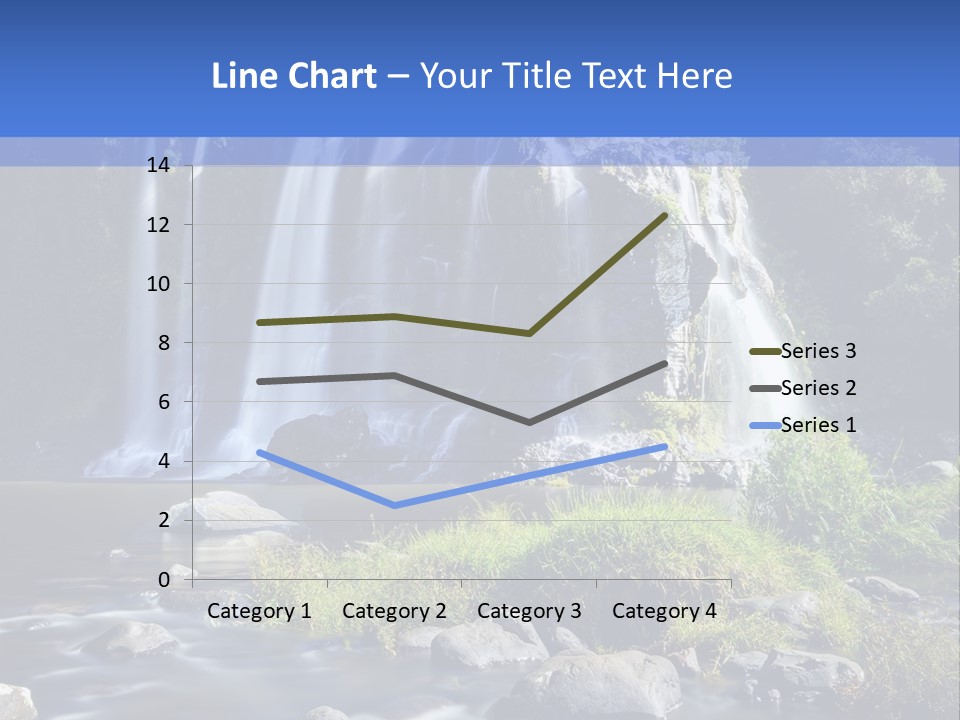 Element Vitality Blue PowerPoint Template