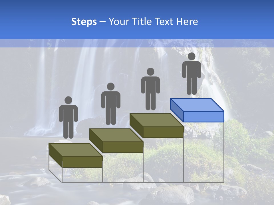 Element Vitality Blue PowerPoint Template