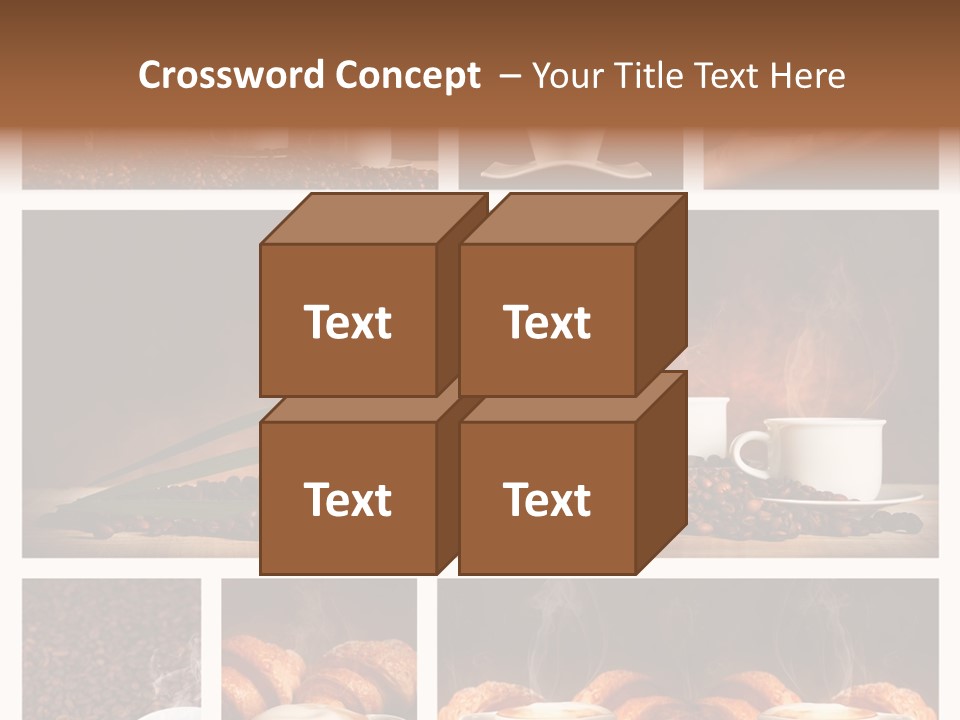 Aroma Cappuccino Breakfast PowerPoint Template