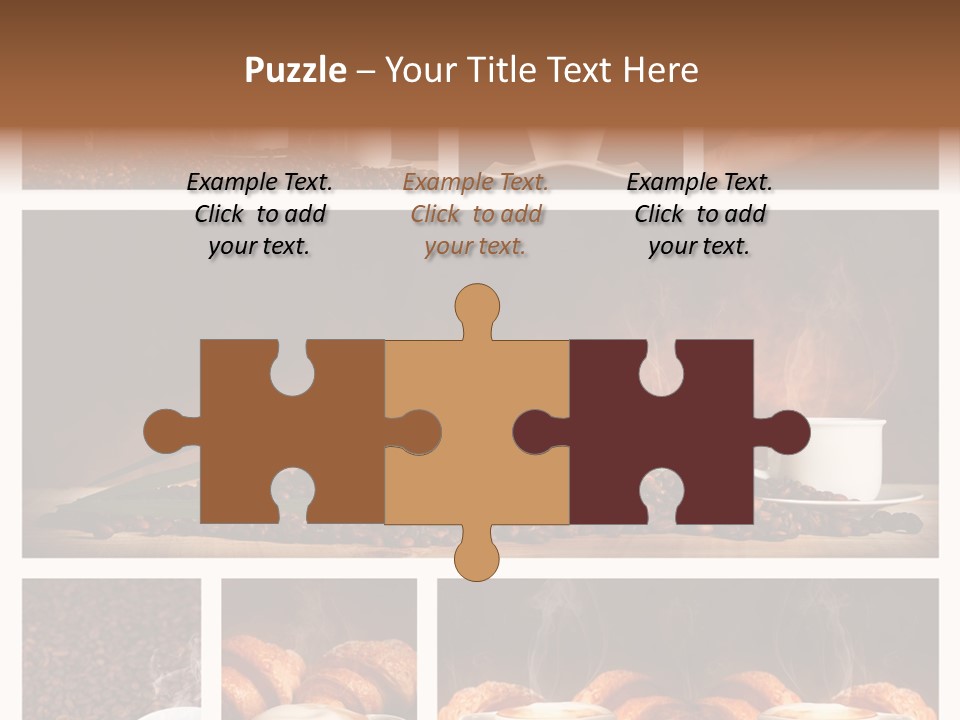 Aroma Cappuccino Breakfast PowerPoint Template