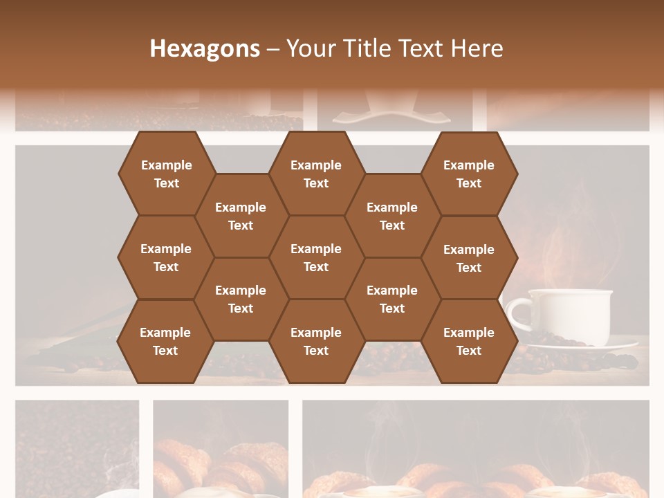 Aroma Cappuccino Breakfast PowerPoint Template