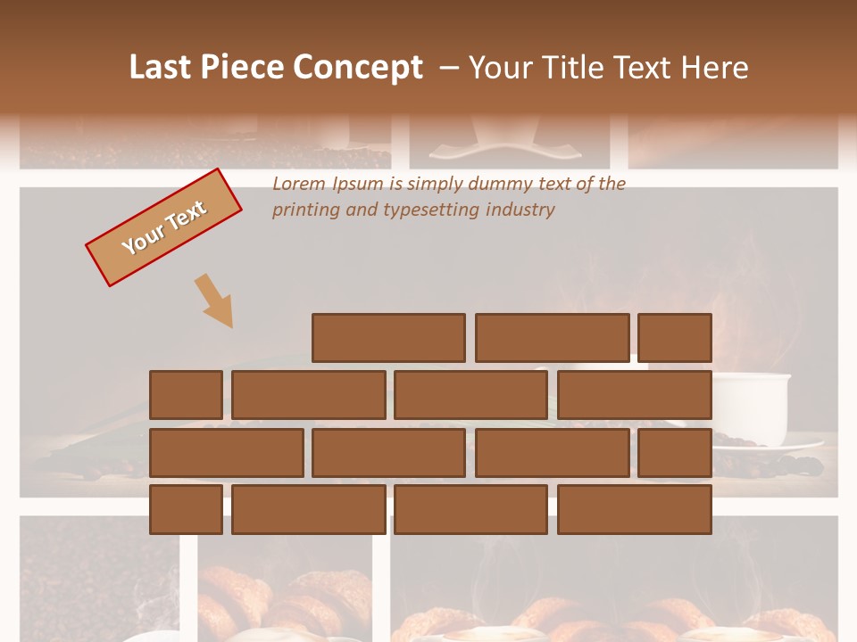 Aroma Cappuccino Breakfast PowerPoint Template