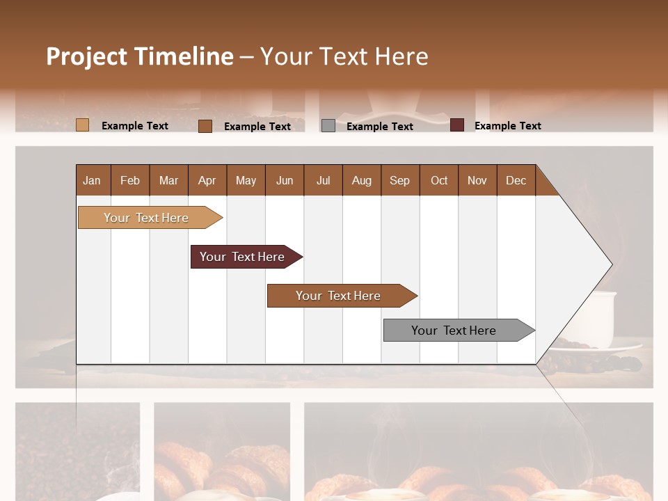 Aroma Cappuccino Breakfast PowerPoint Template