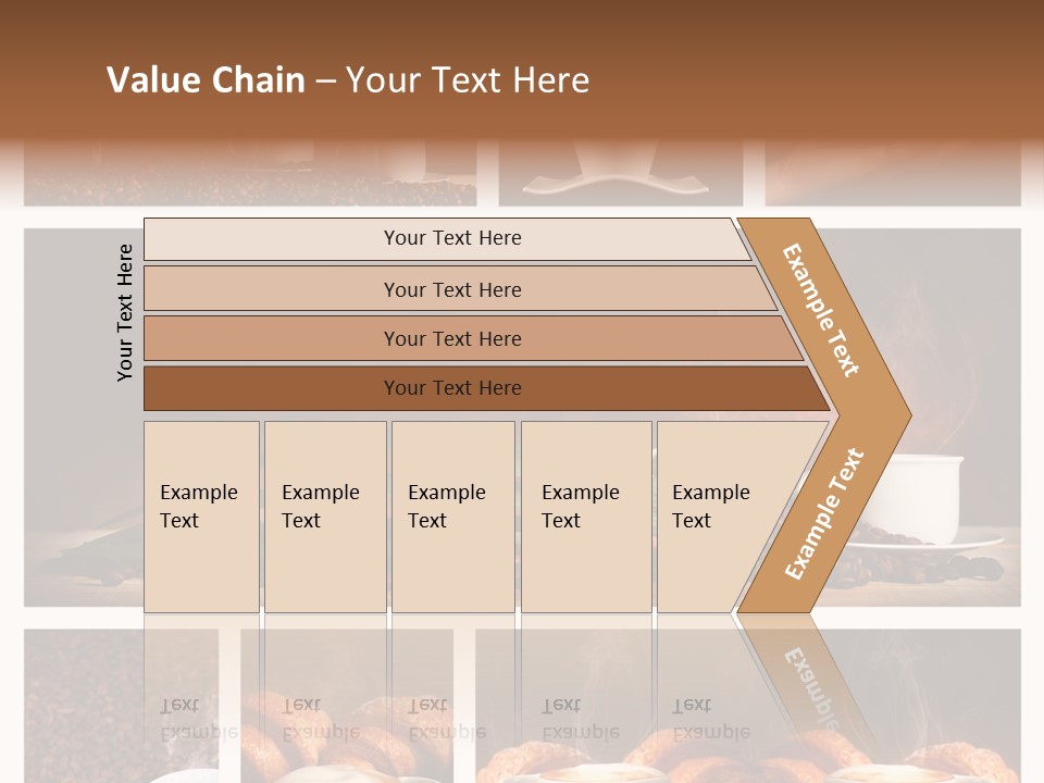 Aroma Cappuccino Breakfast PowerPoint Template