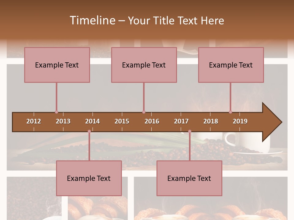 Aroma Cappuccino Breakfast PowerPoint Template
