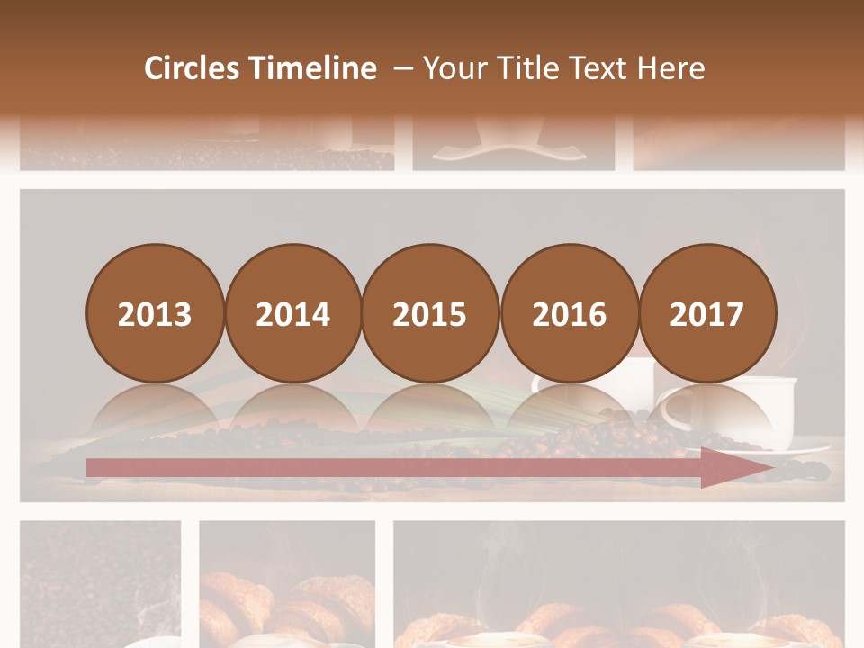 Aroma Cappuccino Breakfast PowerPoint Template