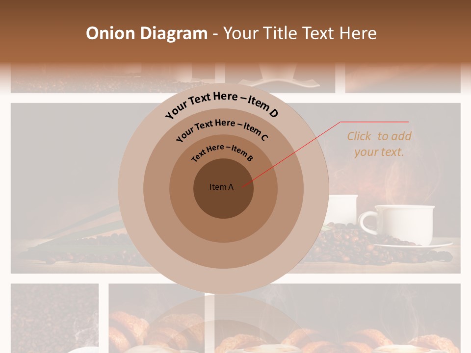 Aroma Cappuccino Breakfast PowerPoint Template