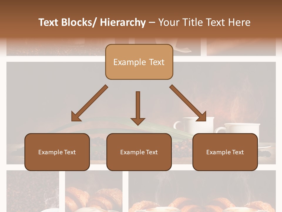 Aroma Cappuccino Breakfast PowerPoint Template